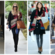 People who love ponchos: Sienna Miller, Rosie Huntington-Whiteley, Alexa Chung, Sarah Jessica Parker
